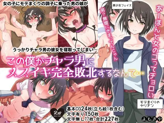 【ノンケ堕ち調教】この僕がチャラ男にメスイキ完全敗北するなんて…