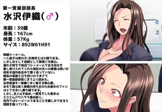 STUDIO大黒天 - パワハラ女上司♂シーメールバレの末路はマゾ堕ちCBT調教！？ (1)