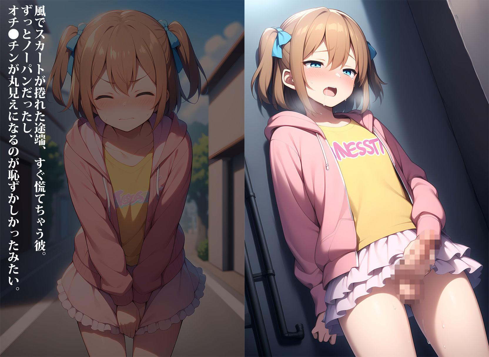 性癖ユガ芽 - 憧れのロリ服姿でお漏らし調教させられる男の娘 (5)