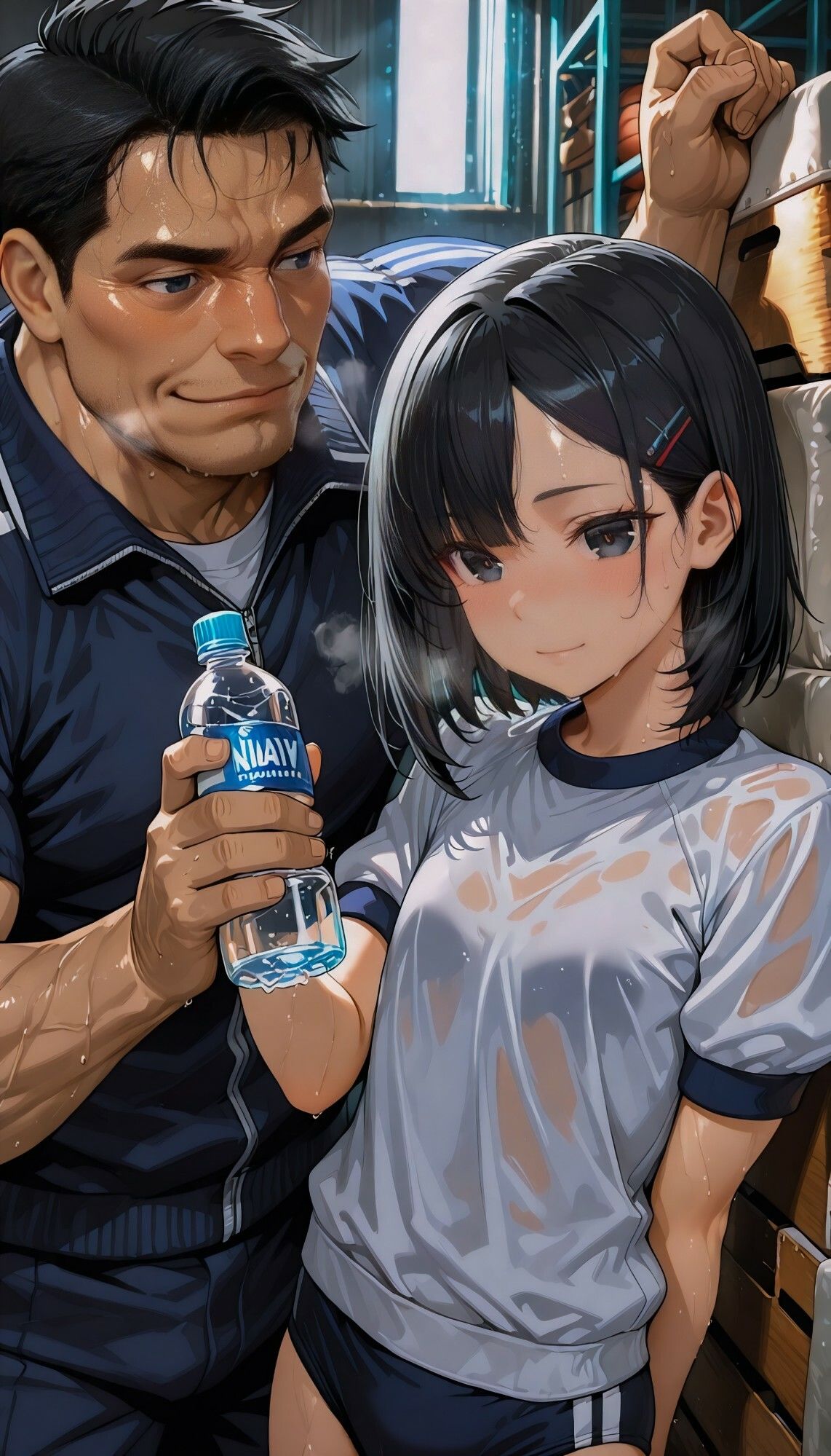 竿村の村民 - ついてる娘 バレー部 (3)